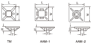 self adhesive tie mount(1)