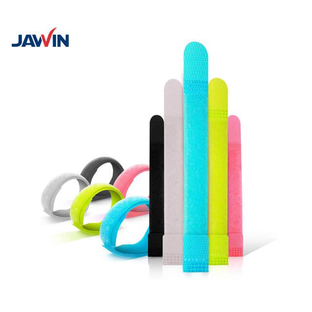 Multicolor Reusable Hook And Loop Cord Organizer Cable Ties