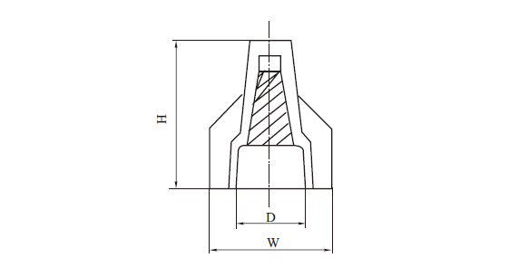 double wings srew wire connector drawing(1)