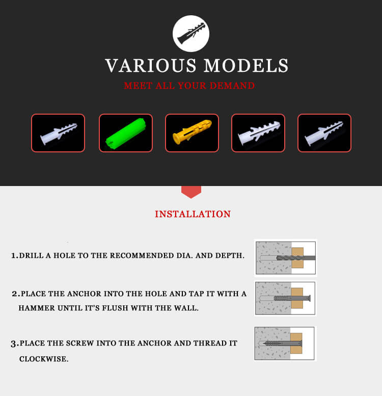 expand nail installation